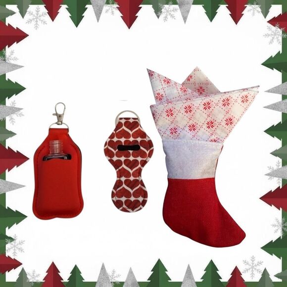 no brand Accessories - S14. Keep the Hands Clean- Lips Healthy and Hydrated - On the Go Keychain Set